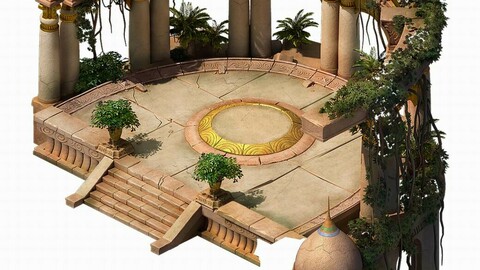 Muslim - semi - circular square