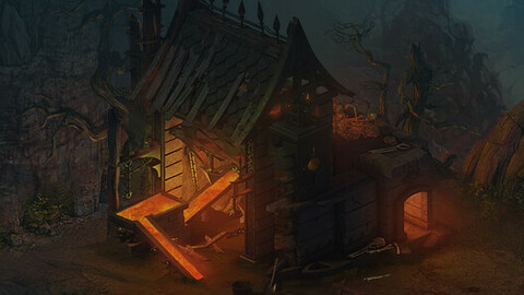 Nibelungen - blacksmith shop