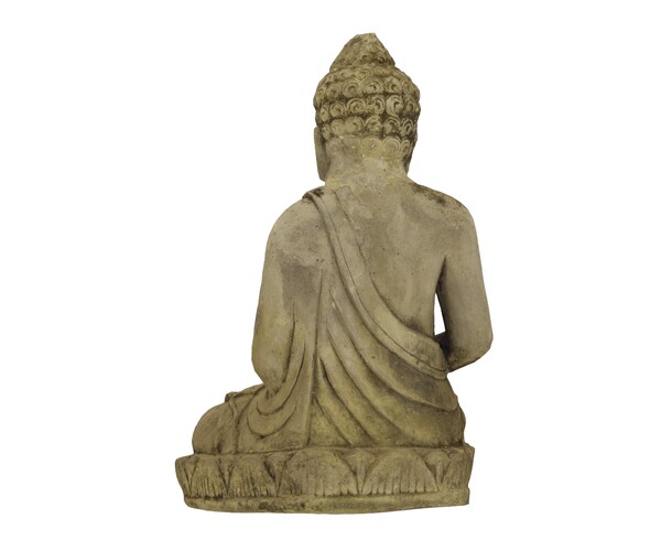 ArtStation - Meditating Buddha Concrete Garden Statue - Real-Time 3D ...
