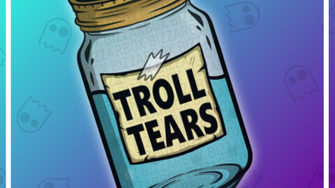 Twitch Emote: Hydrate Troll Tears