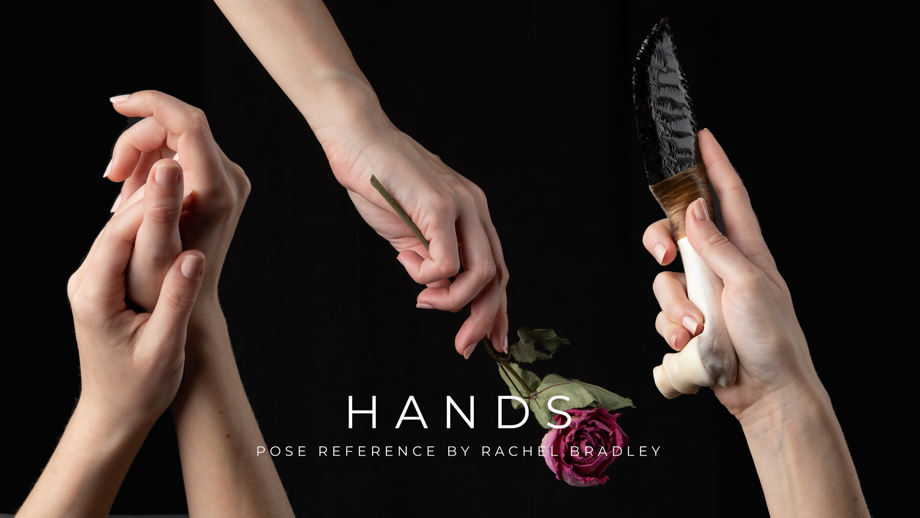 Rachel Bradley - Hands - Pose Reference for Artists