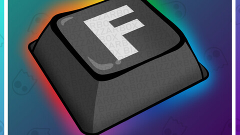 Twitch Emote: F Key