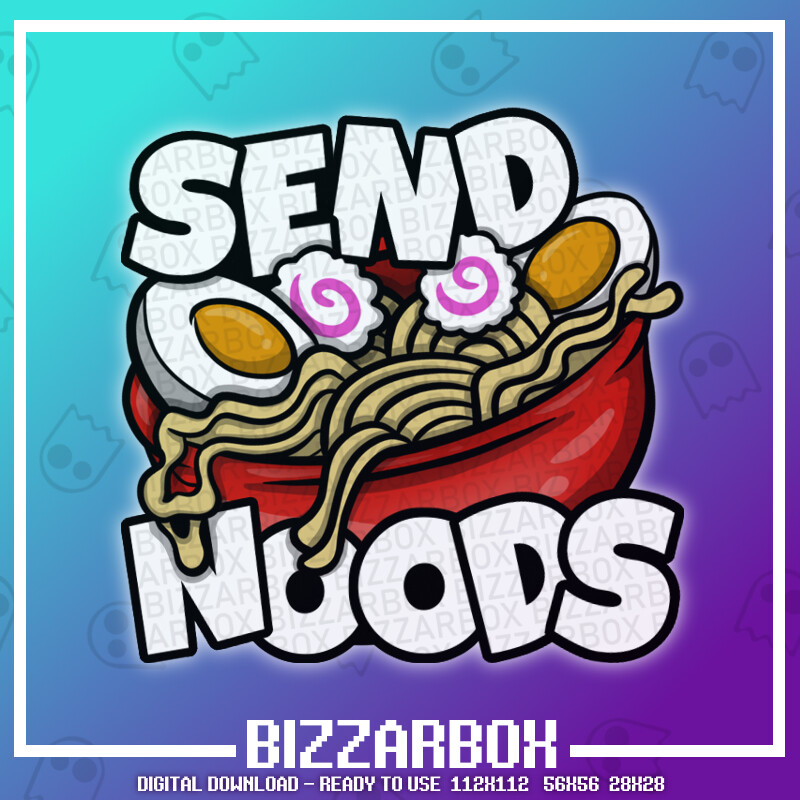 ArtStation Twitch Emote Send Noods Artworks