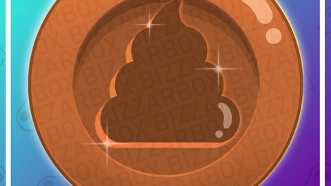 Twitch Channel Point Emote: Poop Coin