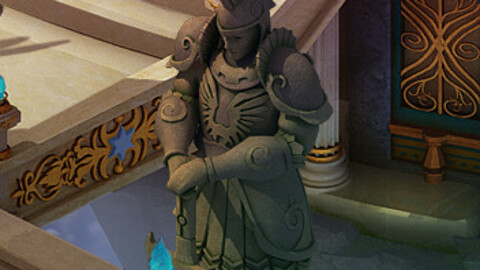 The Kingdom of God - the statue of the Romans