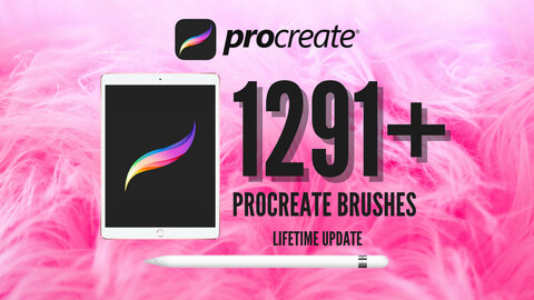 1291+ Procreate Brushes, Tattoo, Forest, Portrait, Hair, Eyebrow, Eyelash, Lashes, Makeup, Fur, Stamp and more! Entire Shop