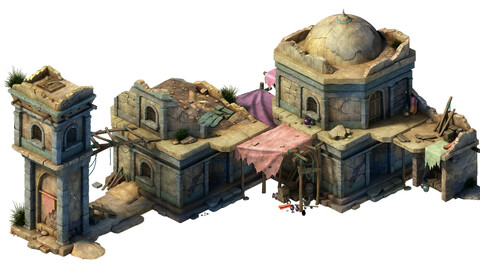 Death Desert - Broken Stone House