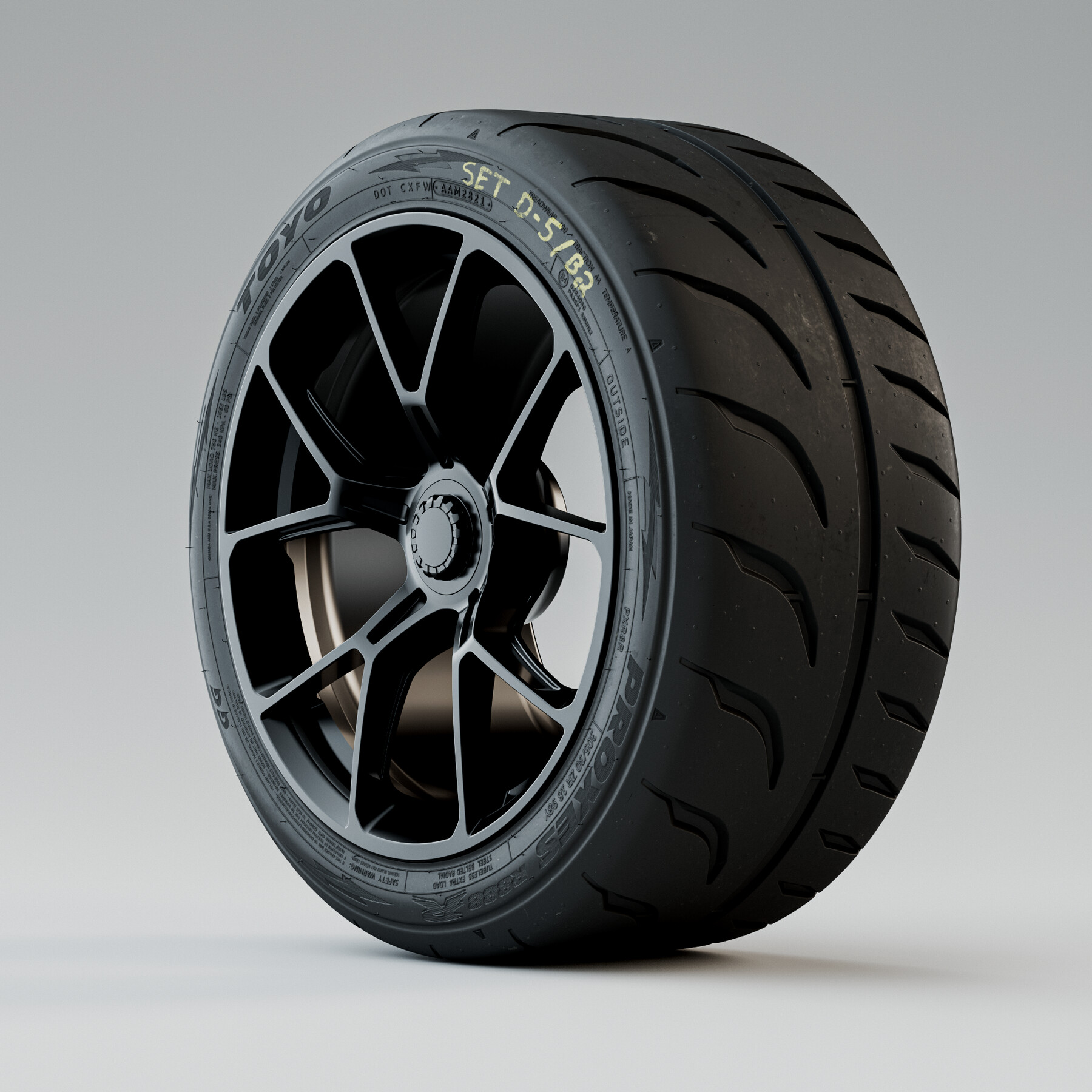 ArtStation - Toyo Proxes r888R New Profile (Real World Details