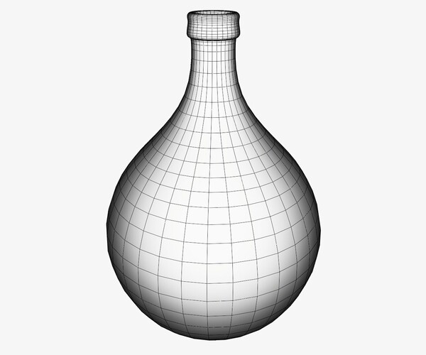 ArtStation - 3D Demijohn | Resources