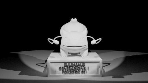 BULBASAUR 3D MODEL FOR PRINT OR RIGGING