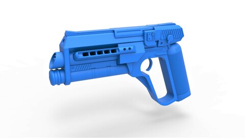 Cosplay 3D printable SFX Foosh Gun from the movie The Sixth Day 2000