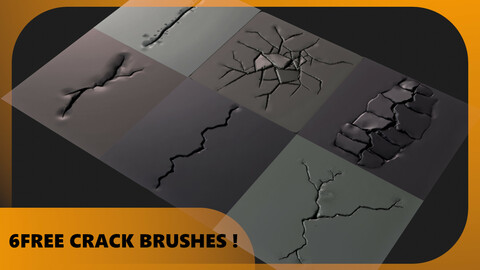 6 free crack brushes