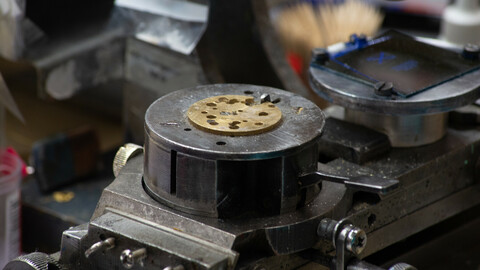 700+ Photos of the oldest watch production in Russia, workshops, equipment for reference pictures.