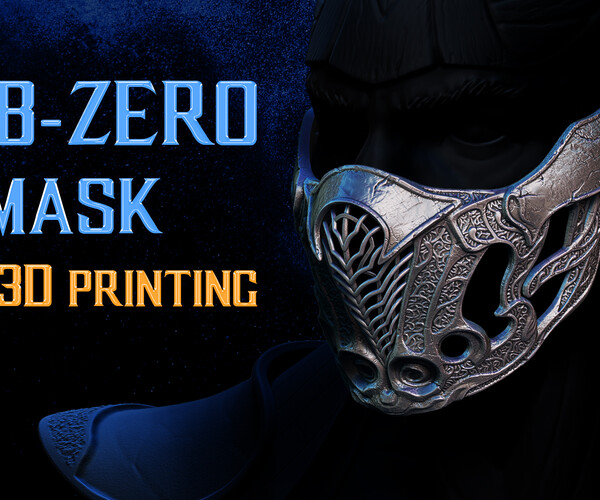 ArtStation - Sub-zero mask for 3D printing | Resources