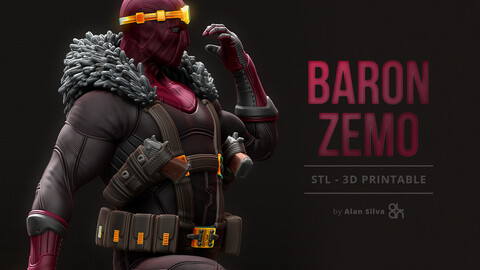 Baron Zemo - STL - 3D Printable