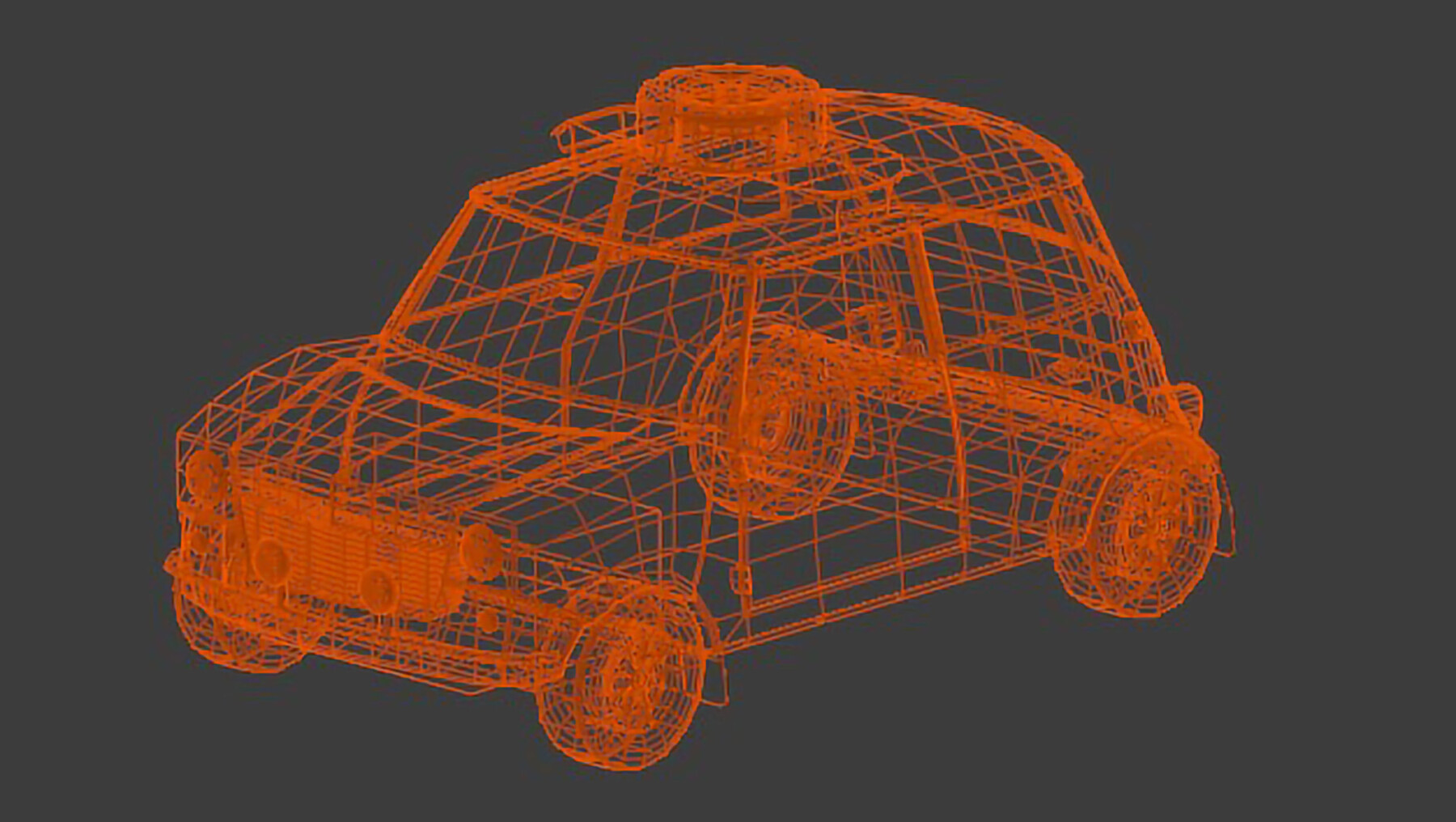 ArtStation - Low-poly/game-ready classic rally car | Game Assets