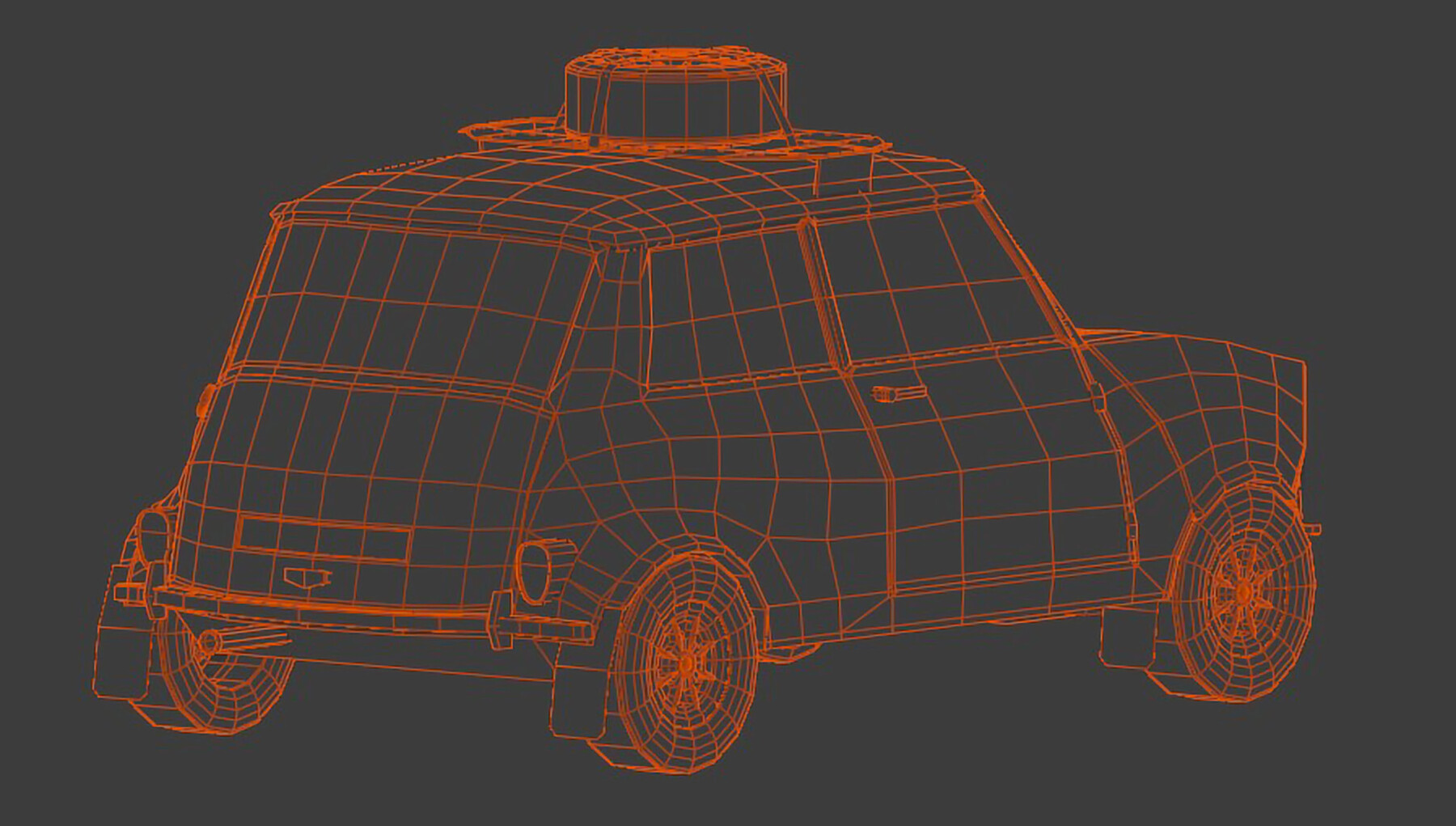 ArtStation - Low-poly/game-ready classic rally car | Game Assets