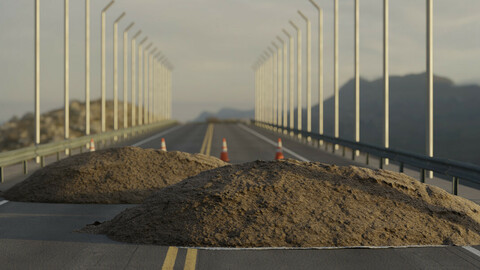 Photorealistic Gravel Moud