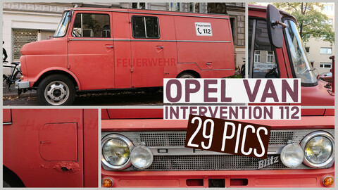 Opel Van, Intervention 112, 29 reference images