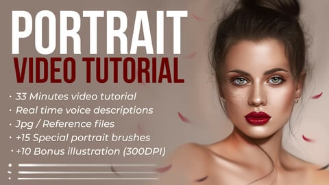 Portrait Painting in Photoshop Video Tutorial