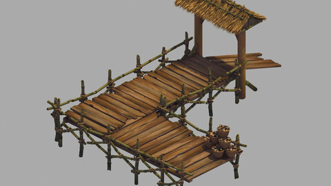 Crescent Crescent - Wooden Bridge 01