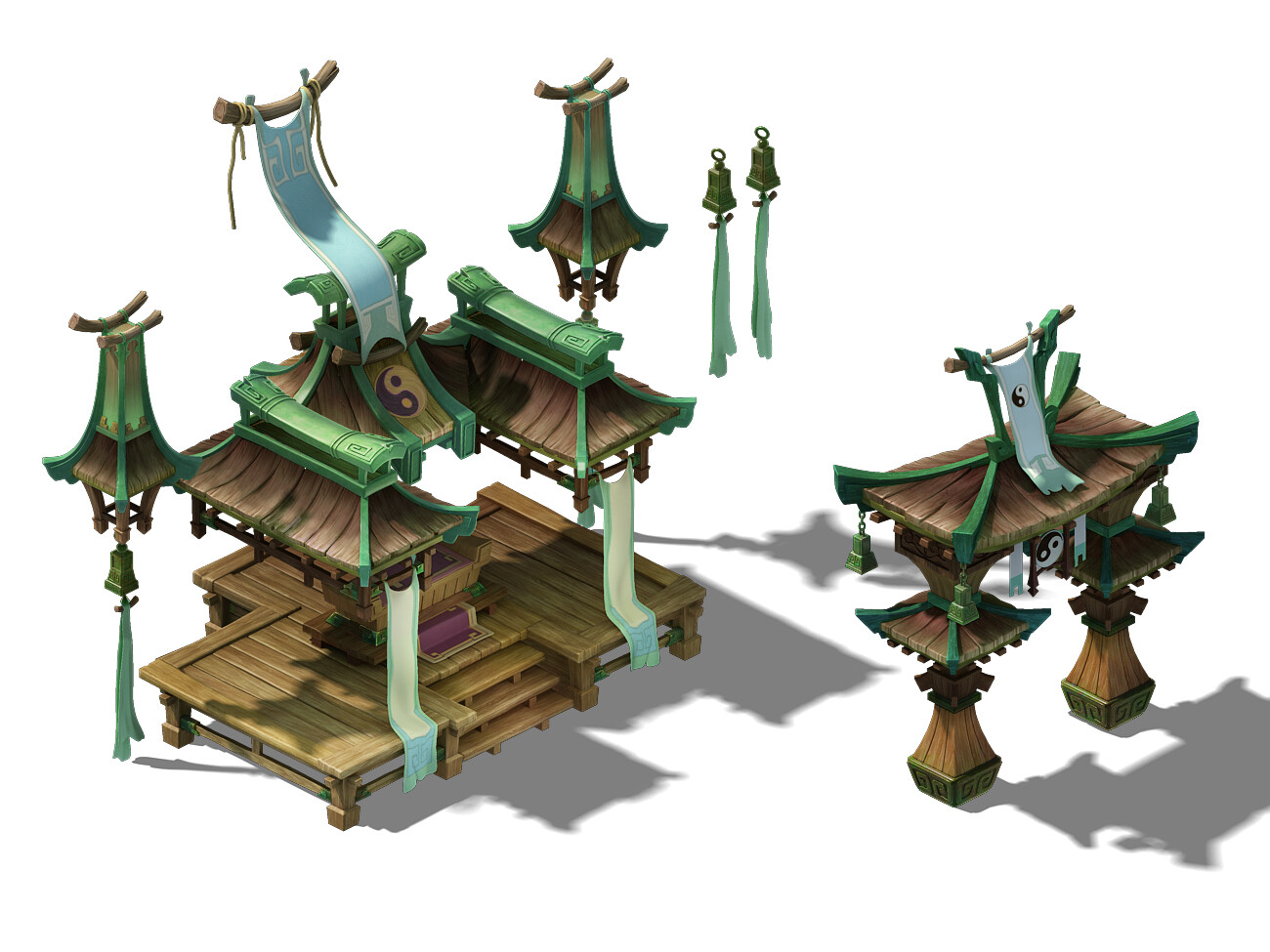 ArtStation Metaphysics Daoist Taigonggong Game Assets