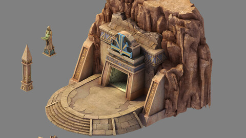 Blood Festival Canyon - Temple 01