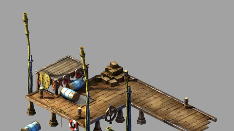 Steam Harbour - Small Harbor 01