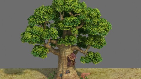 Plant - Tree House - Building 02