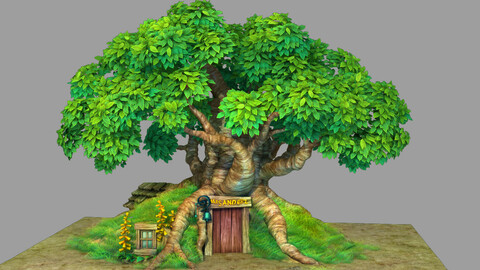 Plant - Tree House - Building 07