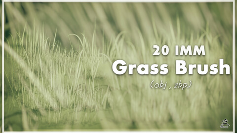 Grass Brush IMM + Obj
