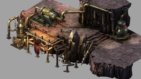 Black Light Cavern - Machine Combination 02