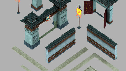 Building Components - City Walls - Flooring