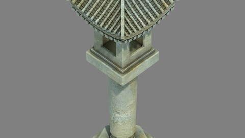 Architectural Complex - Royal Palace - Street Lamp - Han