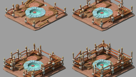 Cartoon - Handle - Fence 01