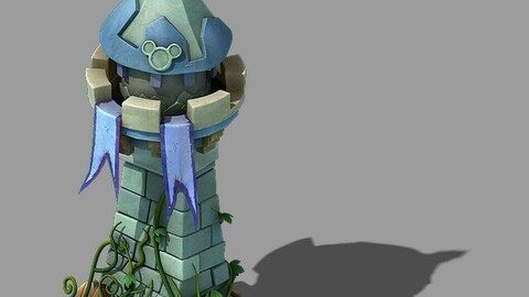 Cartoon - City - Angle House 03