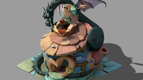 Cartoon - Panlong Warehouse 03