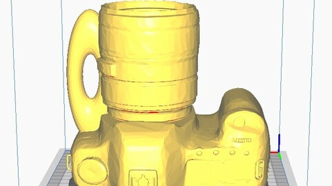 Cámara Antigua Mate o Maceta 1 STL