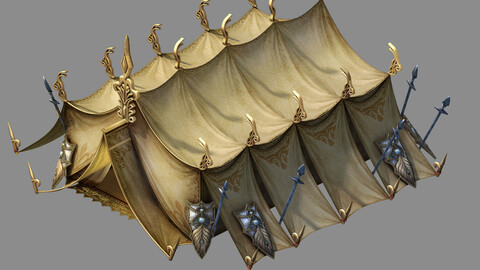 Nagisen Grassland - Camp Tent 01