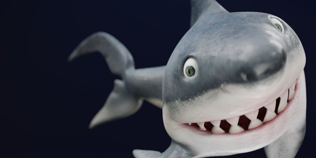 ArtStation - Shark Rigged and Animation in Blender