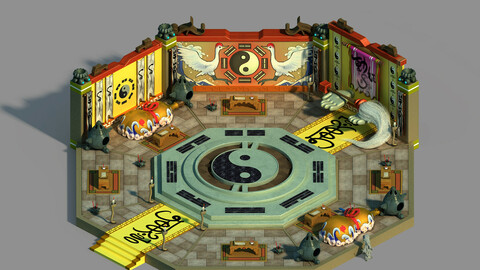 Gang indoor - Feng Shui array