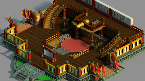 Gang Interior - Advanced Quartermaster Depot