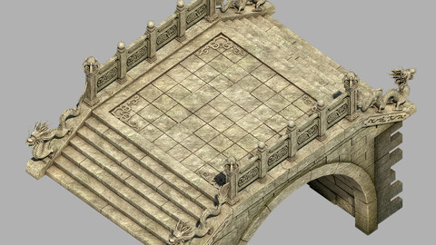 Beijing City - Palace - Stone Bridge