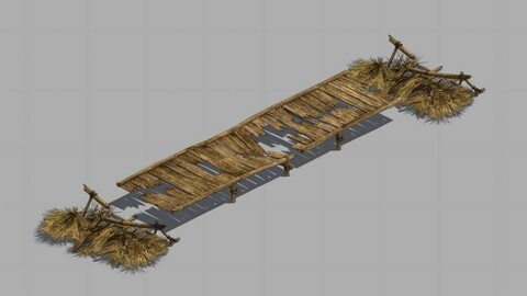 Broken - Wooden Bridge 03