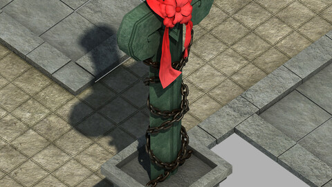 City Center - Sword - Stone Carving 03