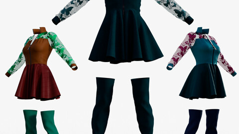 Women Vintage Gothic Style Pu Leather