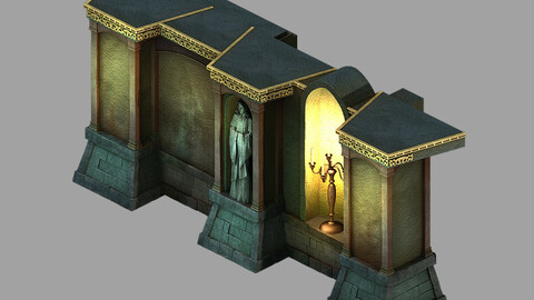 Underground Palace - Palace Wall 02