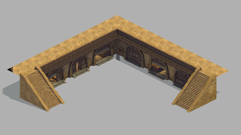 Mountain Building - Cave Dwelling - Stairs