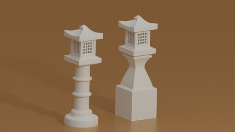 Japanese Stone Lantern