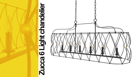 Zucca 6 Light chandelier